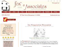 Tablet Screenshot of fox4tax.com